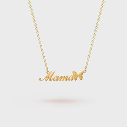 The Butterfly Name Necklace - Sunecklace™