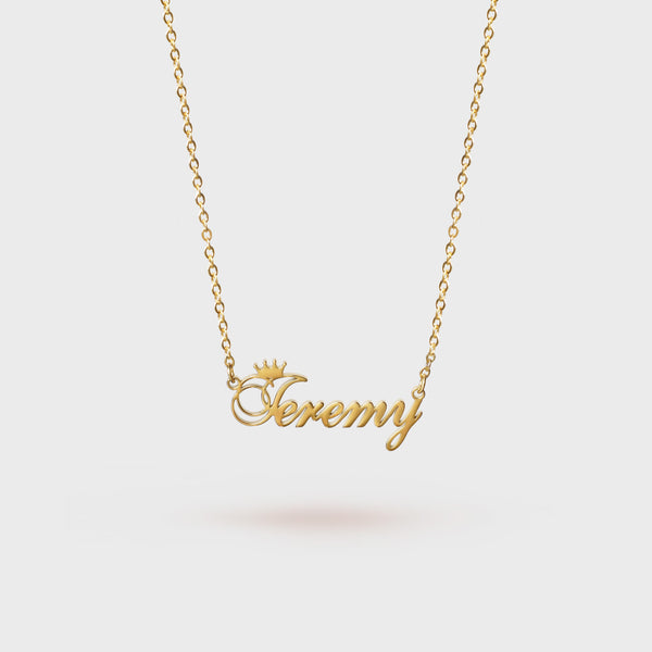 The Crown Name Necklace - Sunecklace™