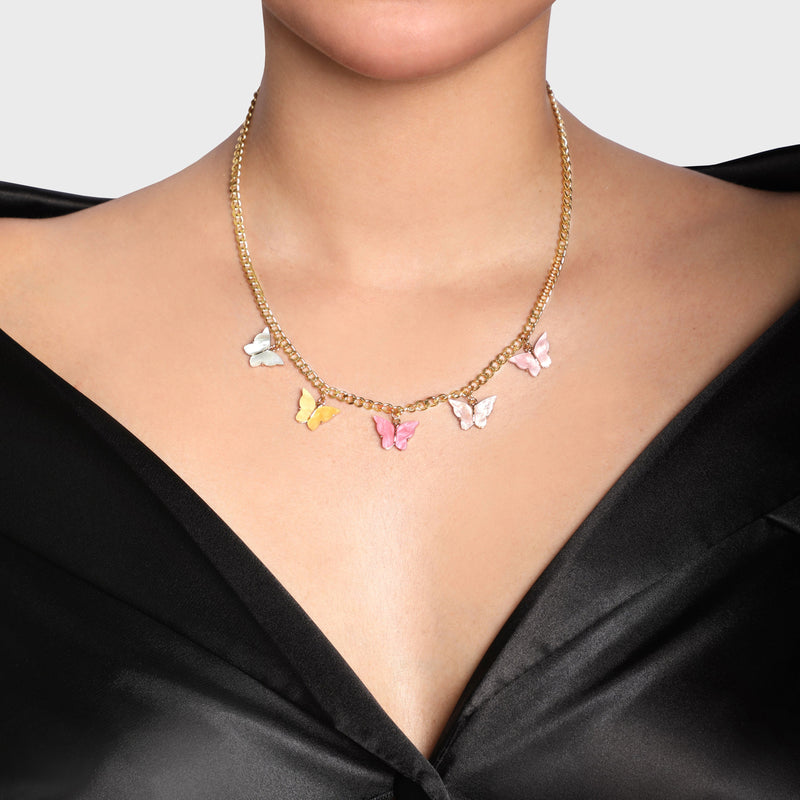 The Dangling Butterfly Necklace - Sunecklace™