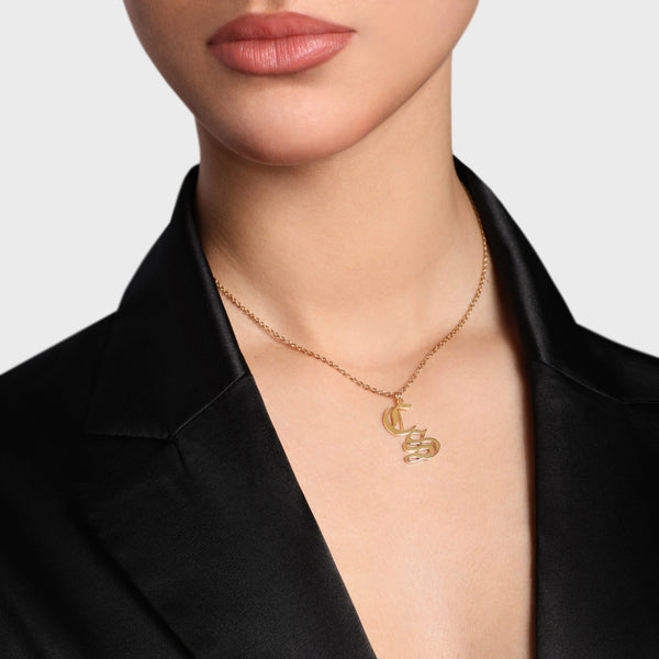 The Double Initial Necklace - Sunecklace™