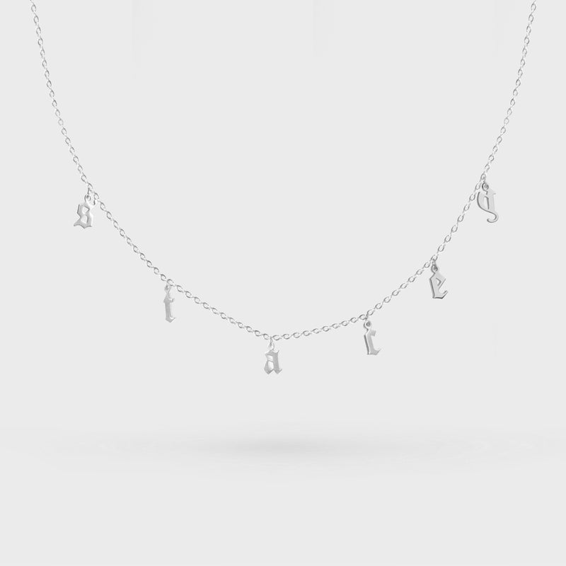 The Hanging Name Necklace - Sunecklace™