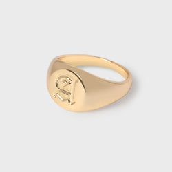 The Initial Signet Ring - Sunecklace™