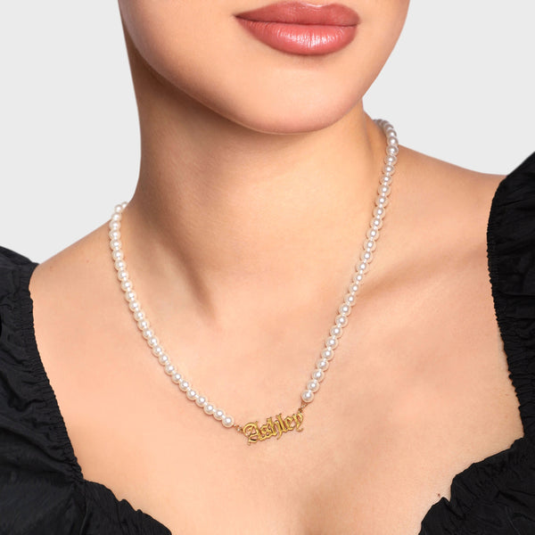 The Pearl Name Necklace - Sunecklace™